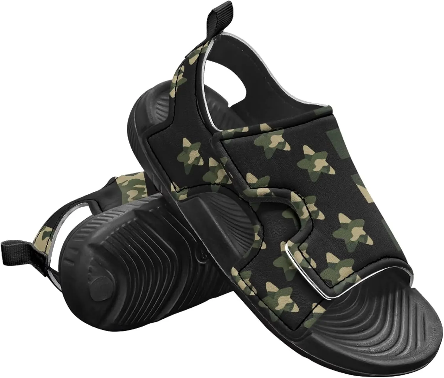 Camo Sandals for Boys Breathable Stylish Toddler Boys Water Shoes