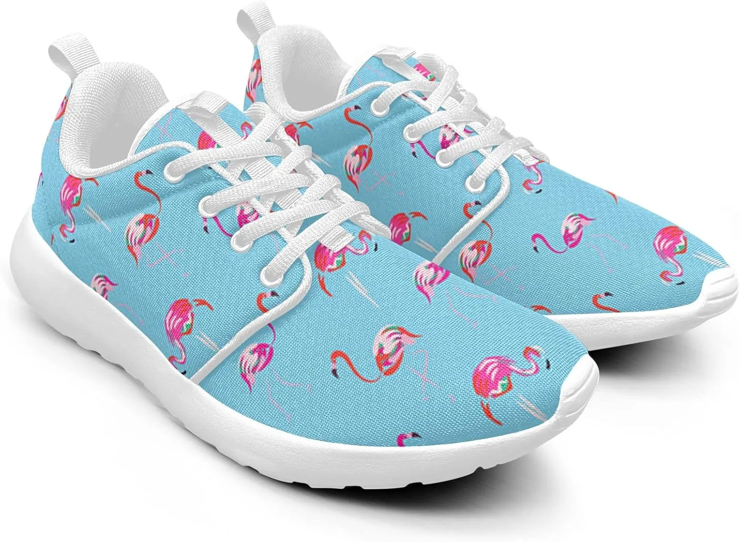 Flamingos Shoes for Women Walking Running Athletic Lightweight Shoes Tennis Sports Comfortable Sneaker Gifts