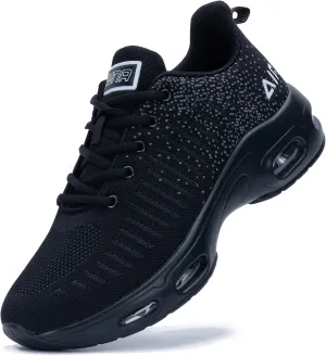 Mens Air Running Shoes Comfortable Walking Tennis Sneakers Lighweight Athletic Shoes for Sport Gym Jogging US 7-12