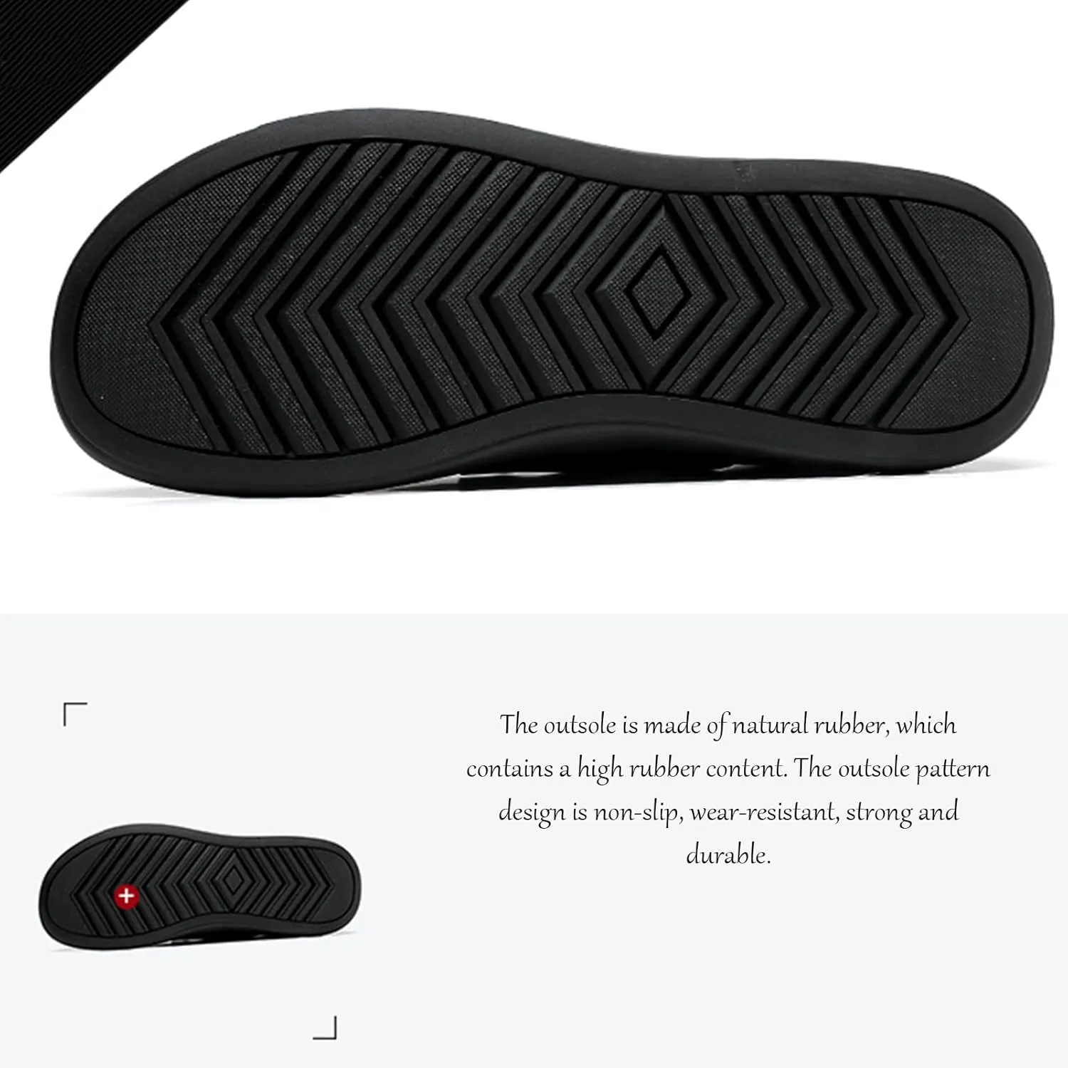 Men's Leather Soft Sole Orthopedic Dress Oxford Shoes, Comfortable Wide Round Toe Platform Arch Support Lace-Up Business Footwear Stylish Driving Work Loafer